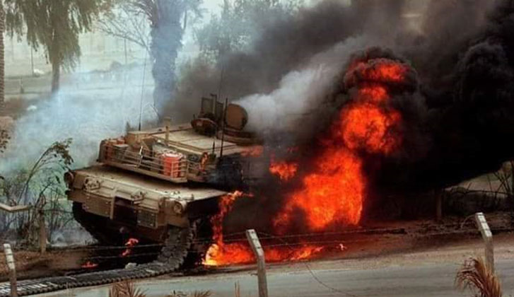 รถถังที่ถูกทำลายของตุรกี (ภาพ)